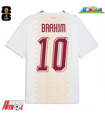 Marruecos Brahim Diaz #10 Segunda Equipación Mundial 2026 Manga Corta